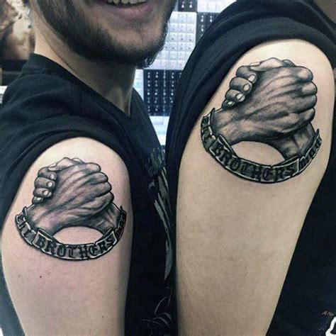 Arm brotherhood tattoo ideas